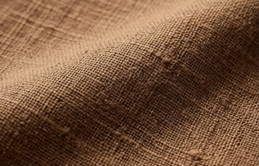 COSMIC DUST - HANDMADE KHADI SHORT KURTA - BROWN
